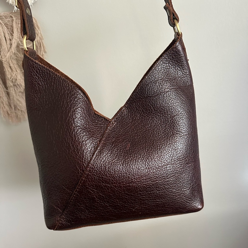 Portland Leather Goods Small Naomi in Coldbrew